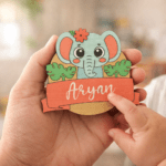 Little Name, Big Smiles - Kids Magnet - Image 3