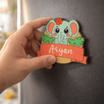 Little Name, Big Smiles - Kids Magnet - Image 4