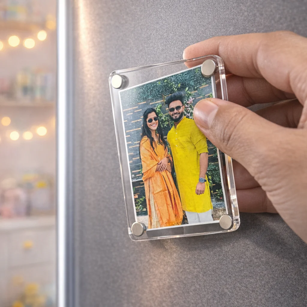 Memories That Stick — Acrylic Photo Magnet - Image 2