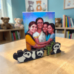 Panda Theme Photo Frame & Magnet - Image 5