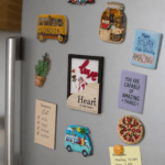 Heart of the Family – Personalized Wooden Photo Fridge Magnet - Image 4