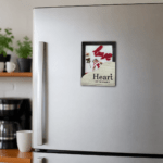 Heart of the Family – Personalized Wooden Photo Fridge Magnet - Image 2