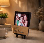 My Heart. My Home. My Mom. – Personalized Wooden Photo Fridge Magnet - Image 8