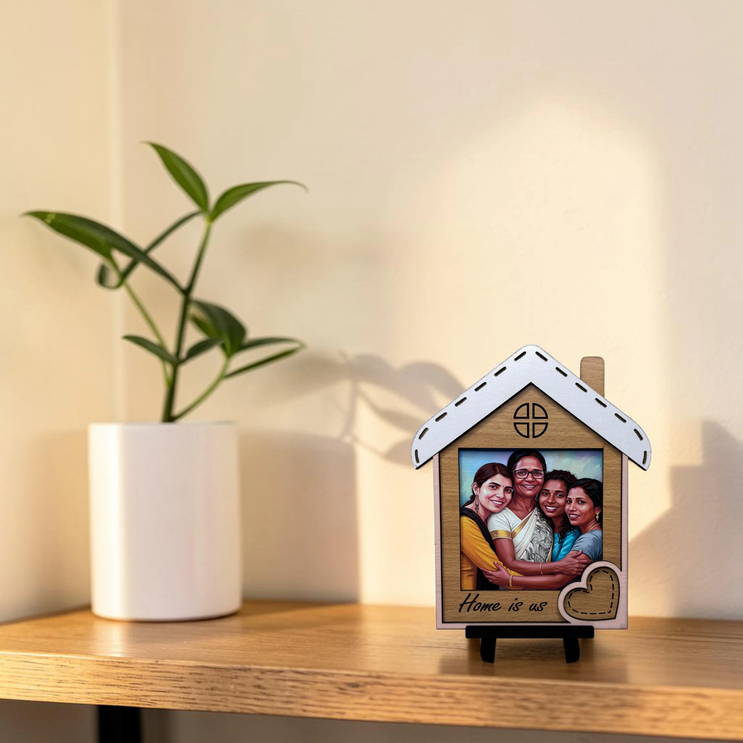 Home is Us Memory Wooden Frame - Image 2