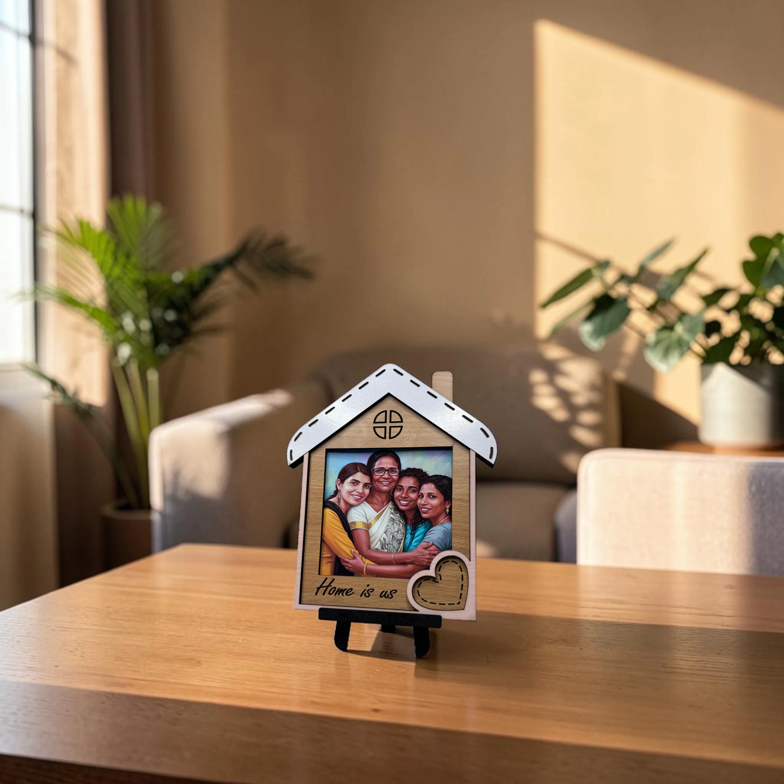 Home is Us Memory Wooden Frame - Image 3