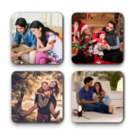 Personalized Photo Fridge Magnet Set of 4