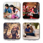 Personalized Photo Fridge Magnet Set of 4 - Image 3