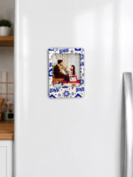 Personalized Evil Eye Photo Fridge Magnet - Image 2