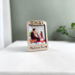 Personalized Bhai Photo Fridge Magnet - Image 4