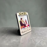 Personalized Bhai Photo Fridge Magnet - Image 3