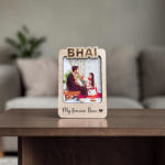 Personalized Bhai Photo Fridge Magnet