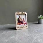 Personalized Bhai Photo Fridge Magnet - Image 5